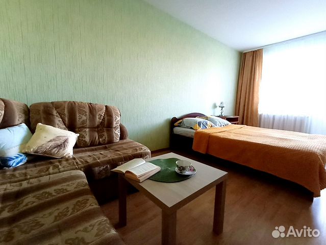 

1-к. квартира, 46 м², 2 кровати