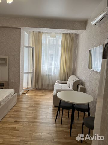 

Квартира-студия, 32 м², 2 кровати