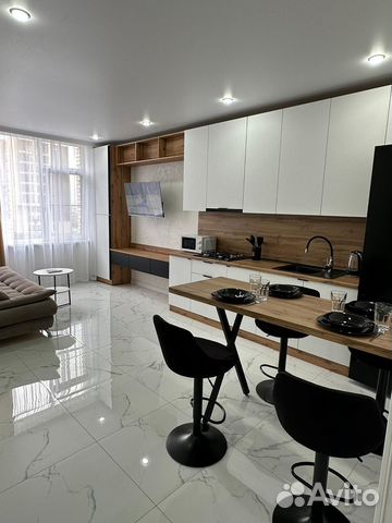 

1-к. квартира, 42 м², 2 кровати