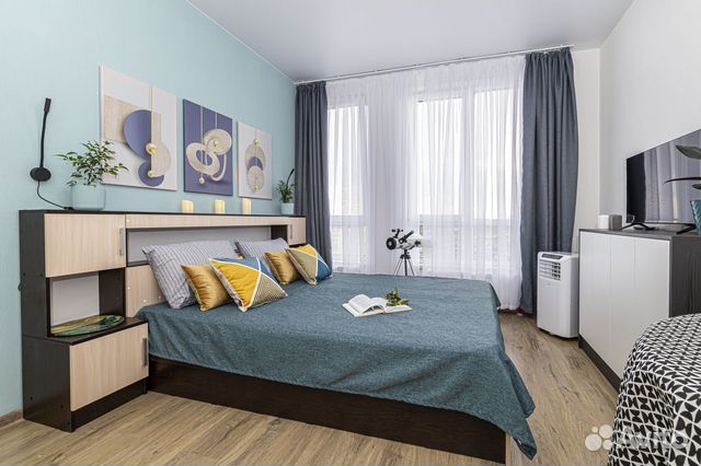

Квартира-студия, 25 м², 1 кровать