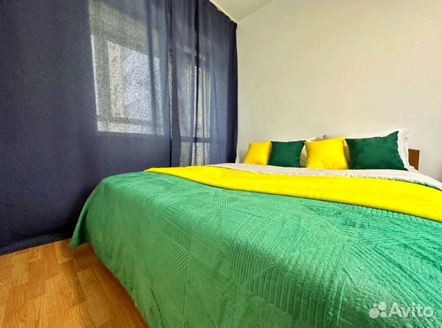 

1-к. квартира, 40 м², 2 кровати