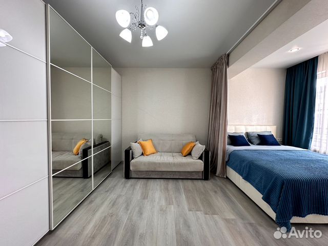 

1-к. квартира, 41 м², 3 кровати