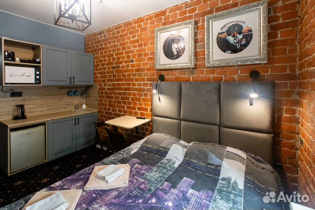 

Квартира-студия, 14 м², 1 кровать