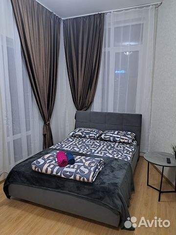 

Квартира-студия, 33 м², 2 кровати