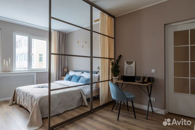 

1-к. квартира, 40 м², 2 кровати