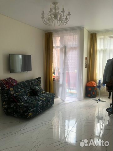

Квартира-студия, 25 м², 2 кровати
