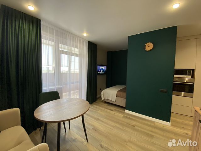 

Квартира-студия, 35 м², 1 кровать