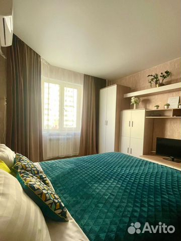 

1-к. квартира, 45 м², 2 кровати