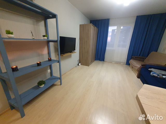 

Квартира-студия, 35 м², 2 кровати