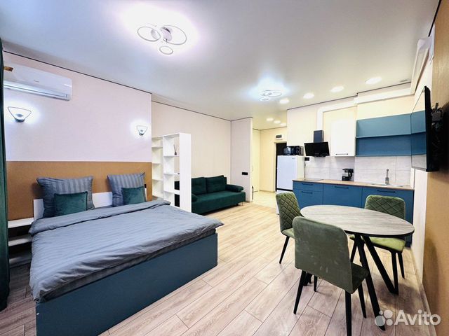 

Квартира-студия, 35 м², 2 кровати