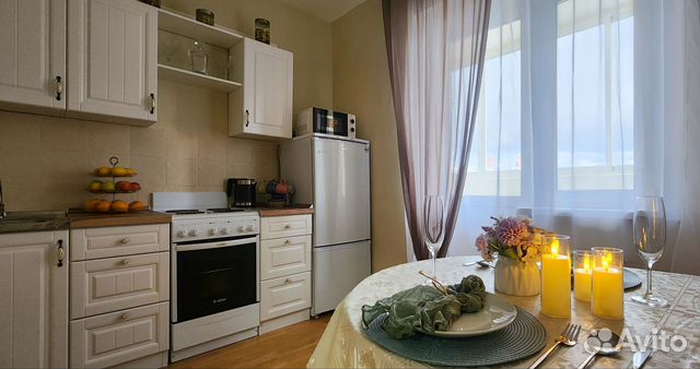 

1-к. квартира, 40 м², 2 кровати
