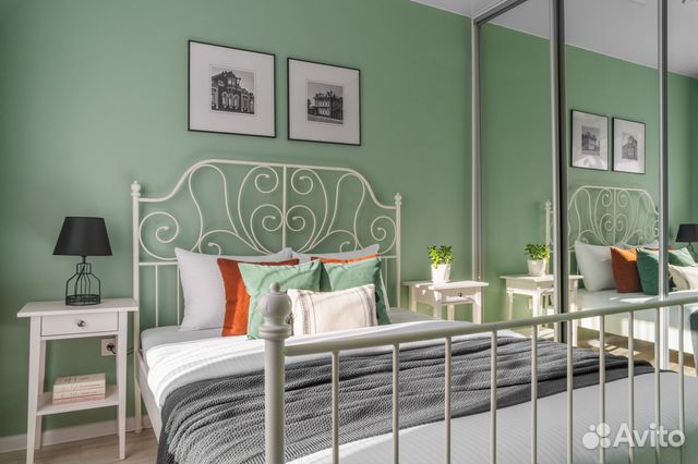 

1-к. квартира, 41,6 м², 2 кровати