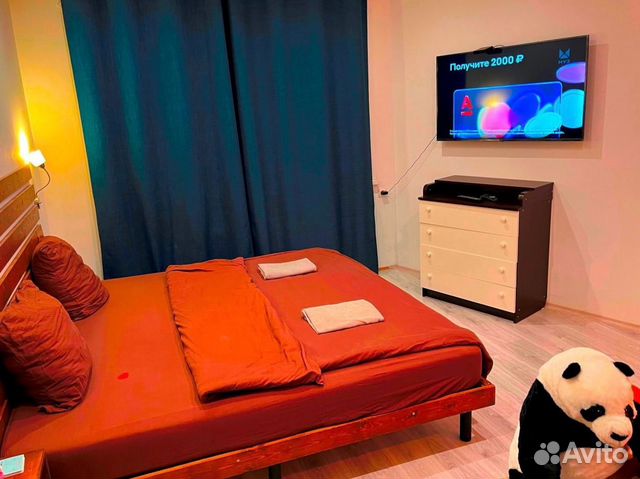 

Квартира-студия, 28 м², 1 кровать