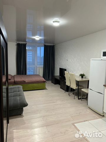 

Квартира-студия, 35 м², 2 кровати