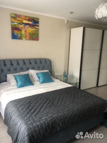 

1-к. квартира, 56 м², 2 кровати
