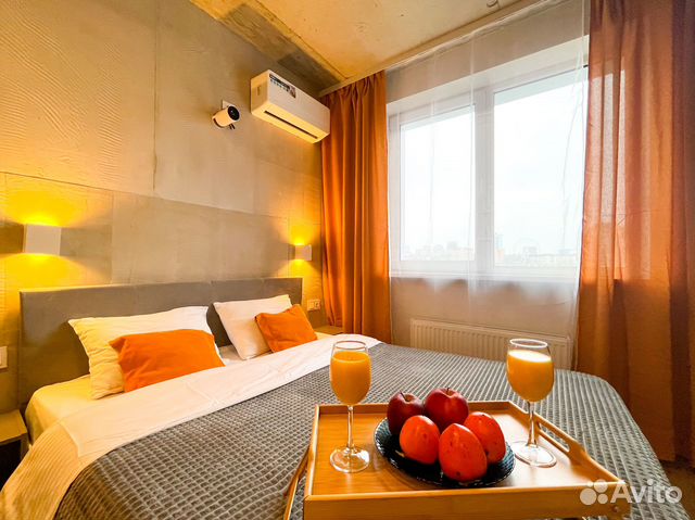 

Квартира-студия, 25 м², 2 кровати