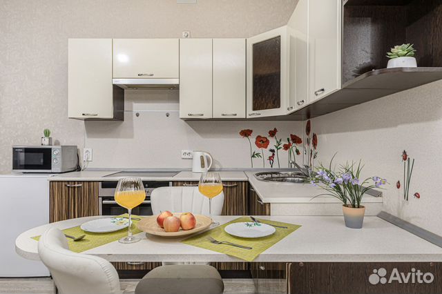 

Квартира-студия, 33 м², 2 кровати