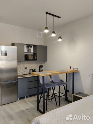 

Квартира-студия, 30 м², 1 кровать