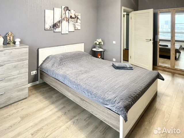 

2-к. квартира, 40 м², 2 кровати