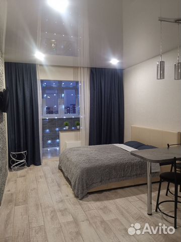 

Квартира-студия, 28 м², 1 кровать