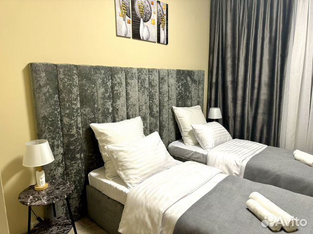 

1-к. квартира в апарт-отеле, 25 м², 2 кровати