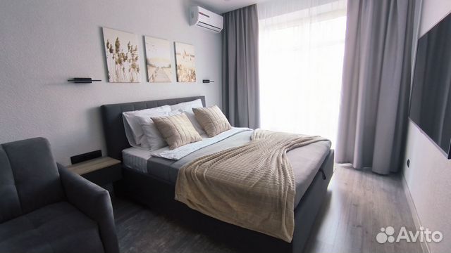 

1-к. квартира, 42 м², 3 кровати