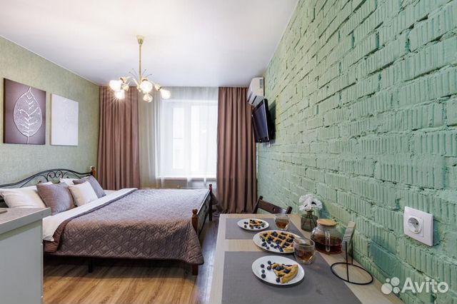 

Квартира-студия, 20 м², 2 кровати