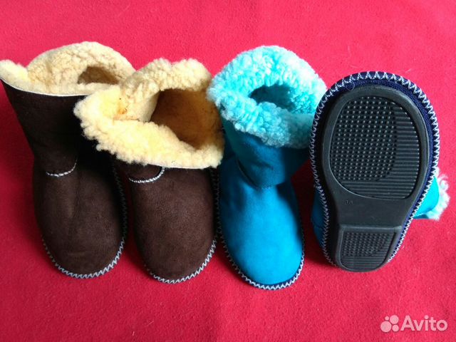 Угги из натуральной овчины на твёрдой подошве Угги из натуральной овчины на твёрдой подошве