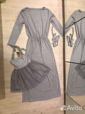 Платья для мамы и дочки family look