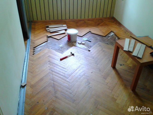 Ремонт паркета реставрация паркета полов