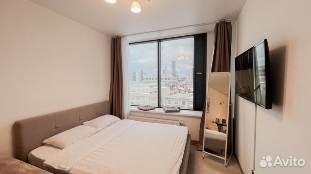 

Квартира-студия, 40 м², 2 кровати