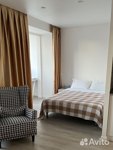 

Квартира-студия, 38 м², 1 кровать