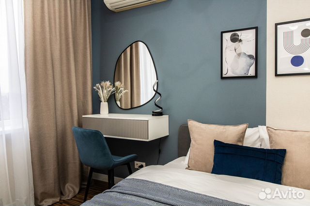 

1-к. квартира, 63 м², 3 кровати