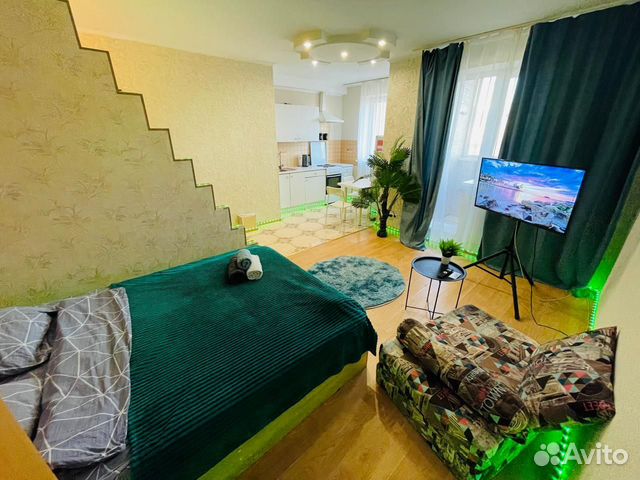 

Квартира-студия, 35 м², 1 кровать