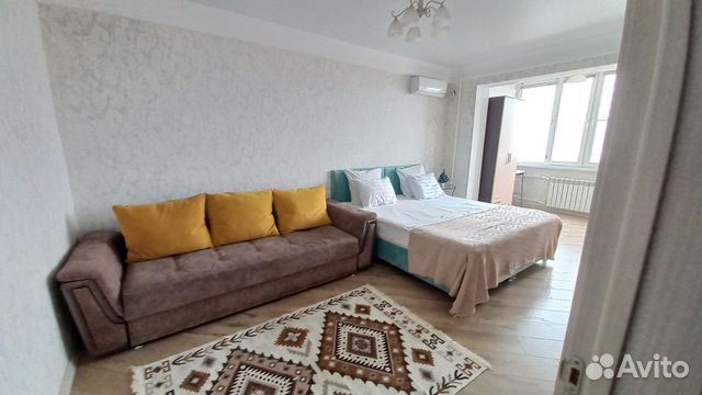 

1-к. квартира, 40 м², 2 кровати