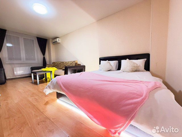 

1-к. квартира, 43 м², 2 кровати