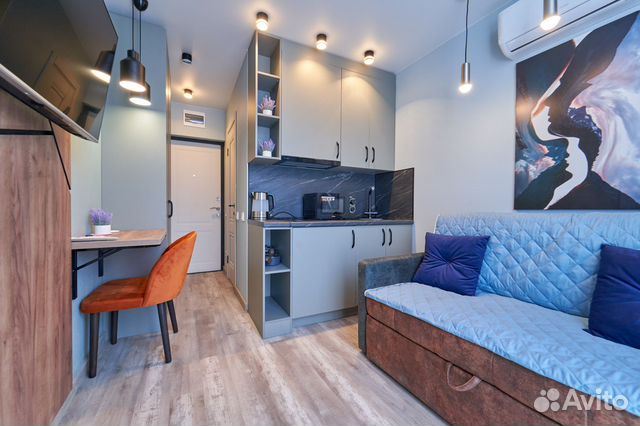 

Квартира-студия, 14 м², 2 кровати