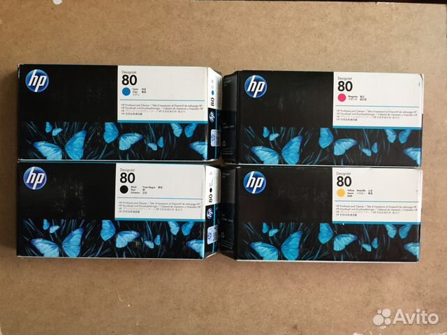 C4822A Magenta Печатающая головка HP 80