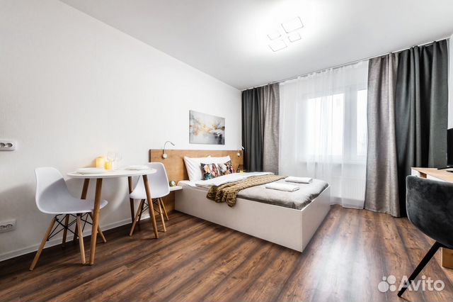 

Квартира-студия, 22 м², 1 кровать