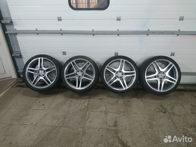 Кованые диски с резиной AMG R20 W221 W222 W217