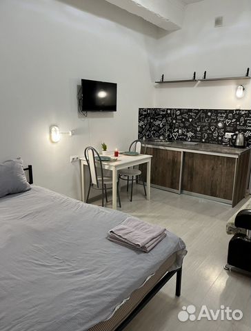 

Квартира-студия, 26 м², 2 кровати