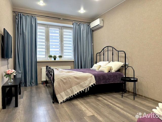 

1-к. квартира, 40 м², 2 кровати