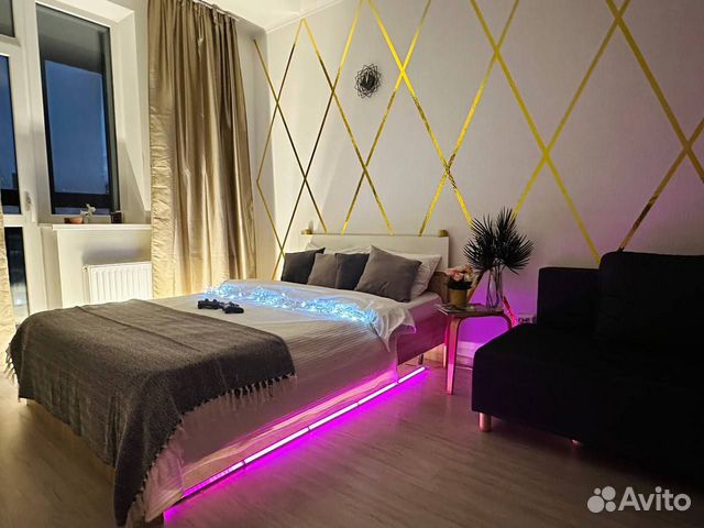 

Квартира-студия, 36 м², 2 кровати