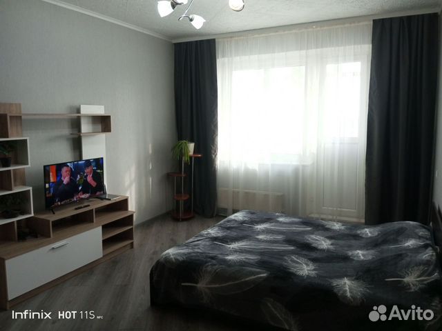 

1-к. квартира, 40 м², 3 кровати