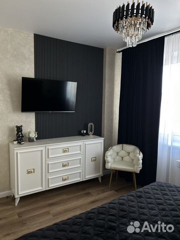 

1-к. квартира, 42 м², 2 кровати