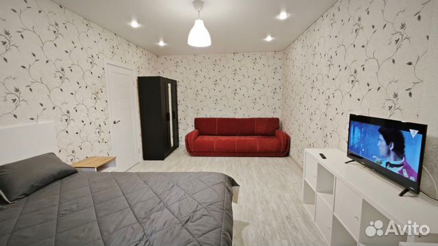 

1-к. квартира, 45 м², 2 кровати