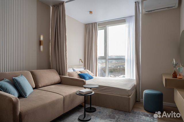 

Квартира-студия, 22 м², 2 кровати
