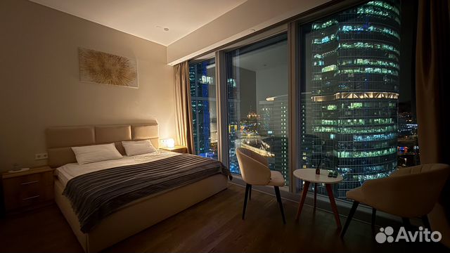 

Квартира-студия, 50 м², 4 кровати