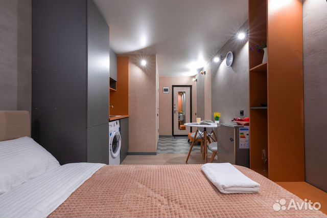 

Квартира-студия в апарт-отеле, 18,2 м², 1 кровать