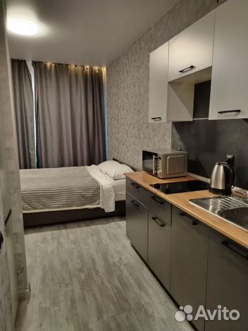 

Квартира-студия, 27 м², 1 кровать